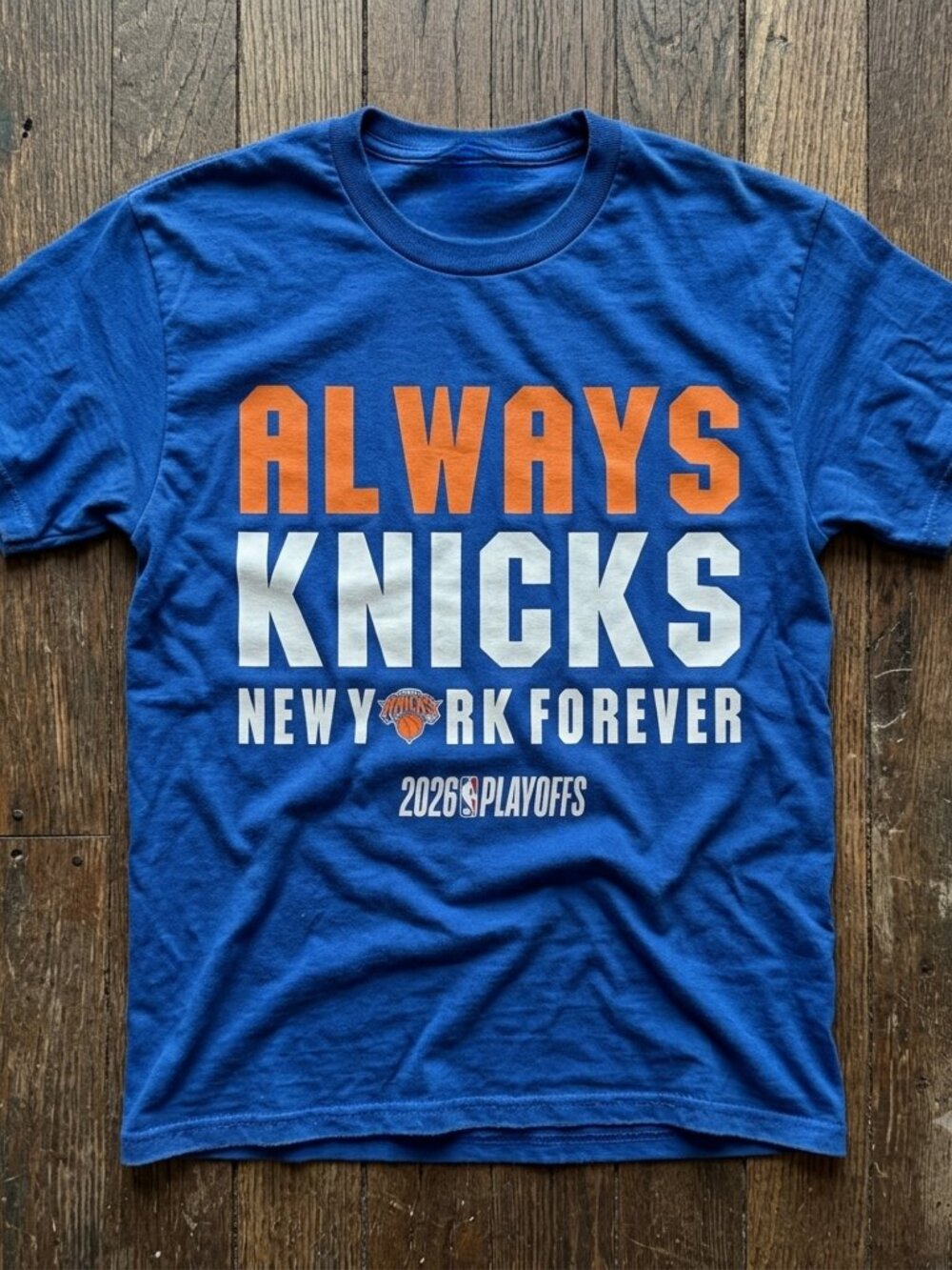 New York Knicks 2026 Playoffs Tee Always Knicks NBA Basketball Shirt
